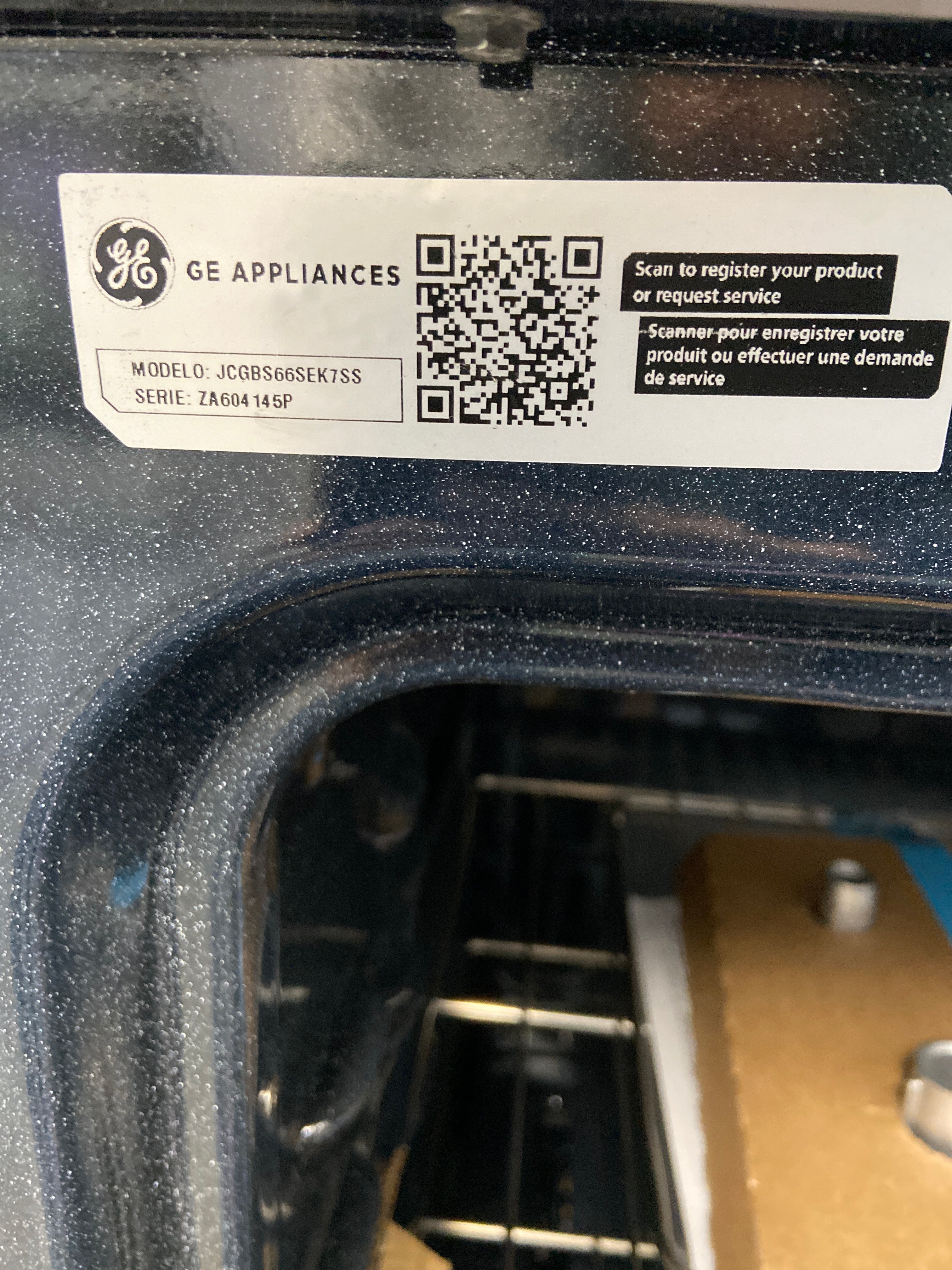 GE 30" Gas Slide-In Front Control Range with Storage Drawer Stainless Steel - JCGBS66SEK7SS