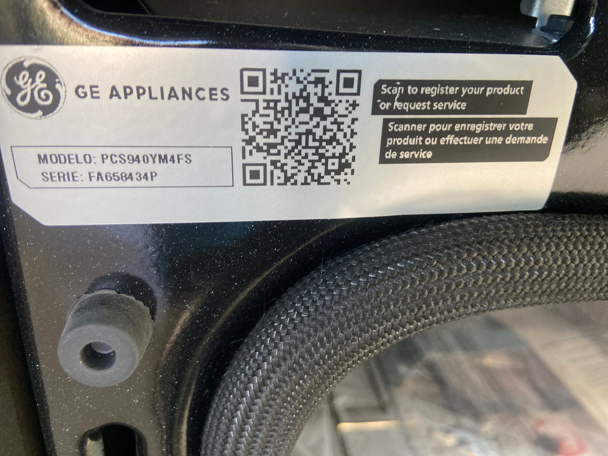 GE profile slide in stove, PCS940YM4FS, “Open Box”, 6 Months Warranty