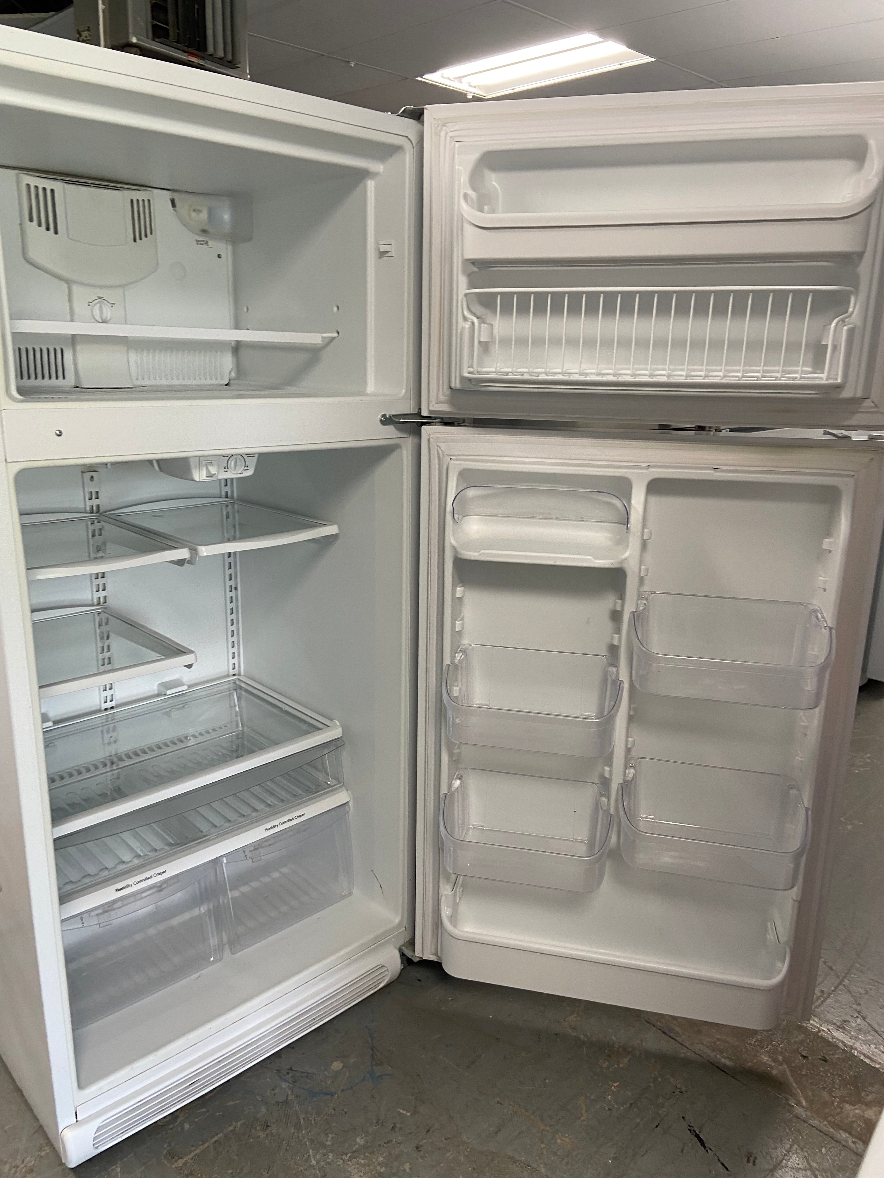 White 30” Kenmore 970R421221 Fridge (Used)