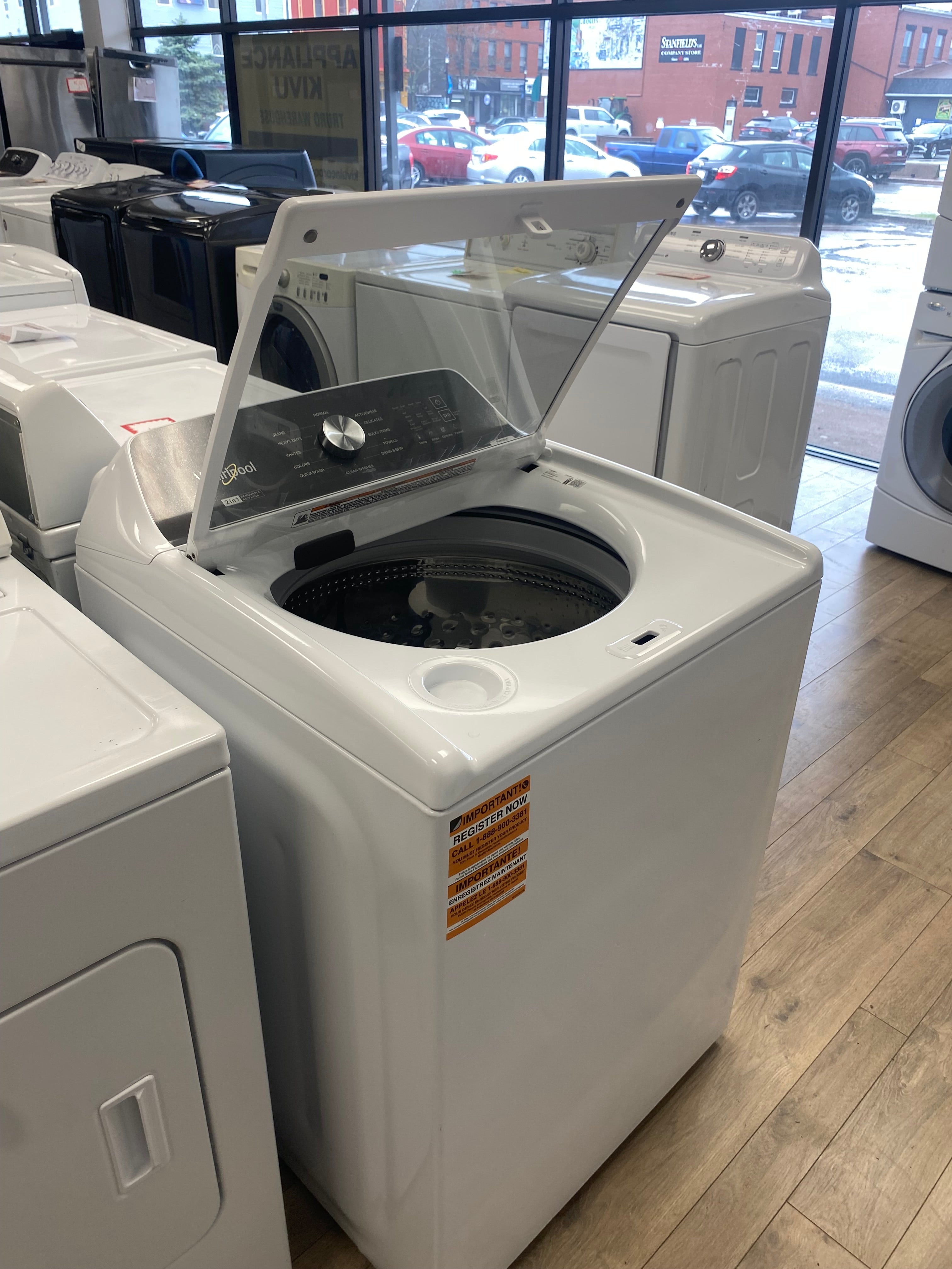 Whirlpool 27” washer