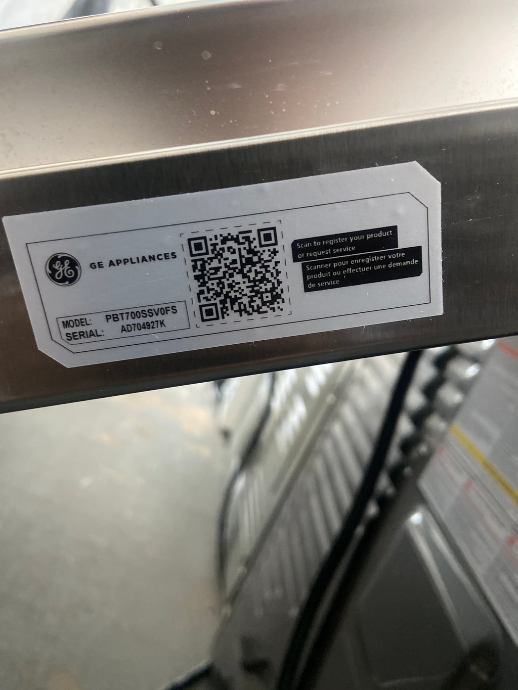 GE stainless Dishwasher, “Lightly Used”, 6 Months Warranty