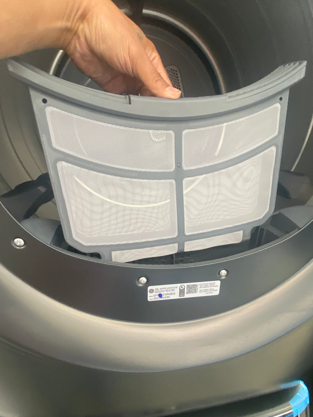 27” GE Stackable washer and dryer Large Capacity "New-Open Box"