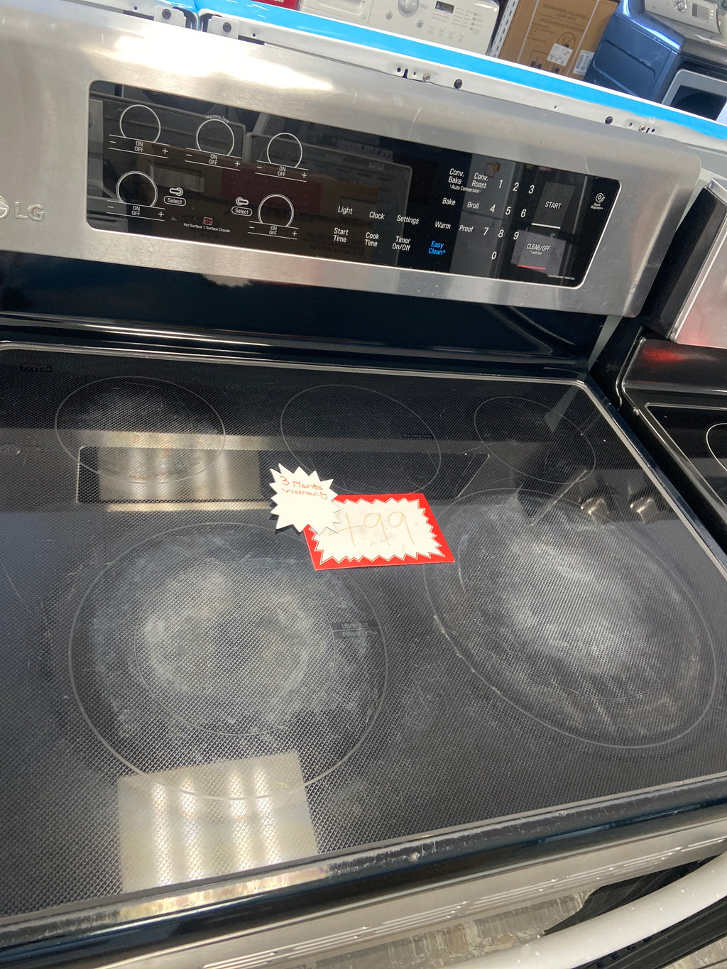 LG stainless Stove, LRE3193ST /00 “Refurbished”, 3 Months warranty