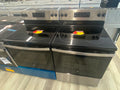 GE Glass top stove, 30" Wide, Stainless "Open Box"