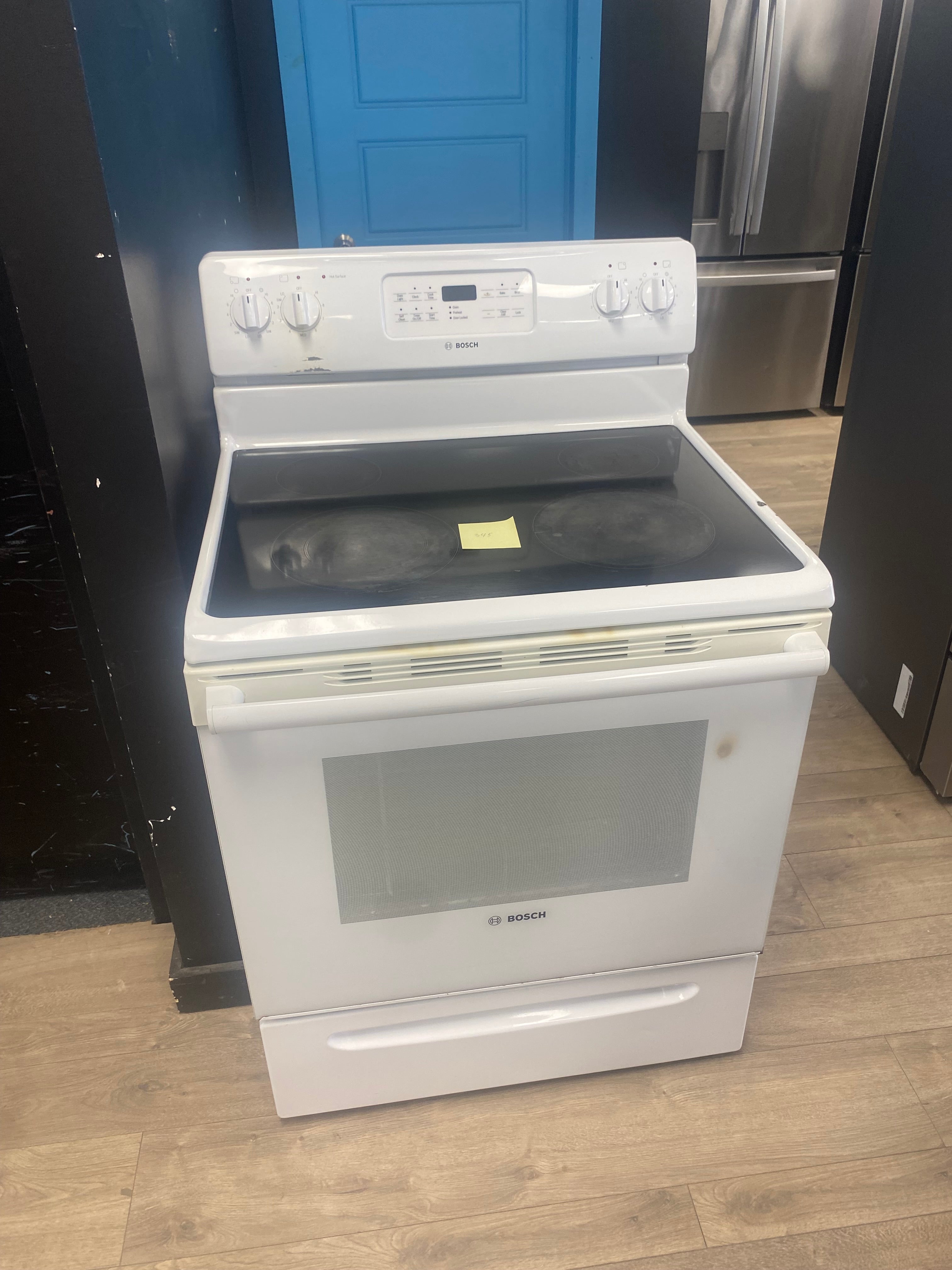 Bosch 30” glass top stove