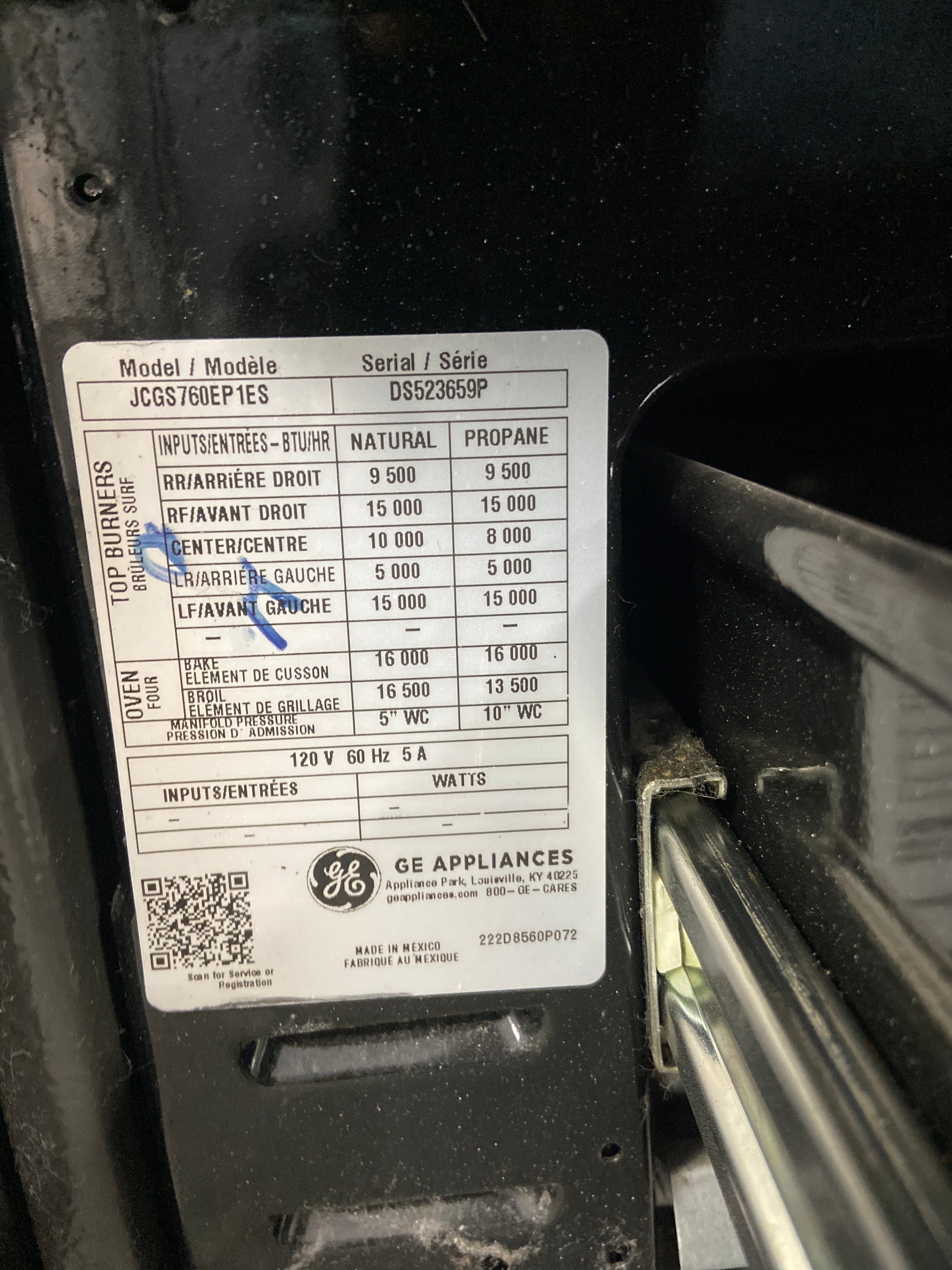 GE 30" Gas Slide-In Front Control Range with Storage Drawer Stainless Steel - JCGS760EP1ES