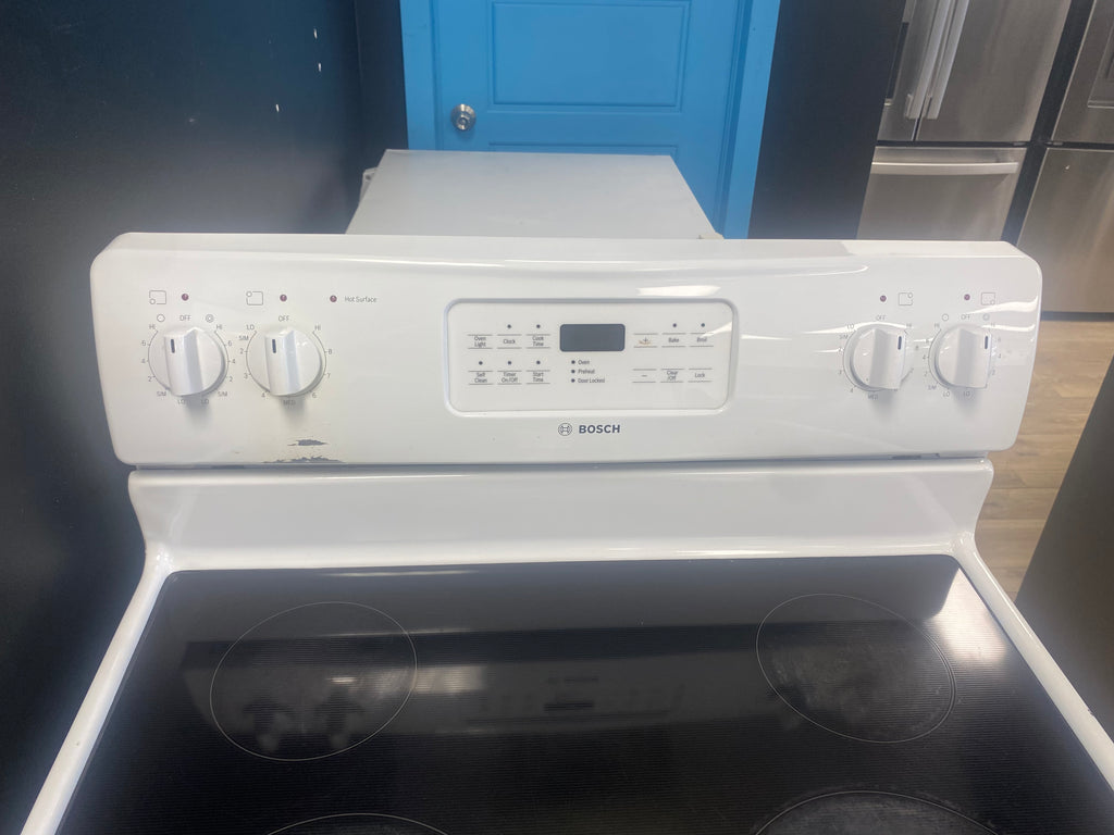 Bosch 30” glass top stove