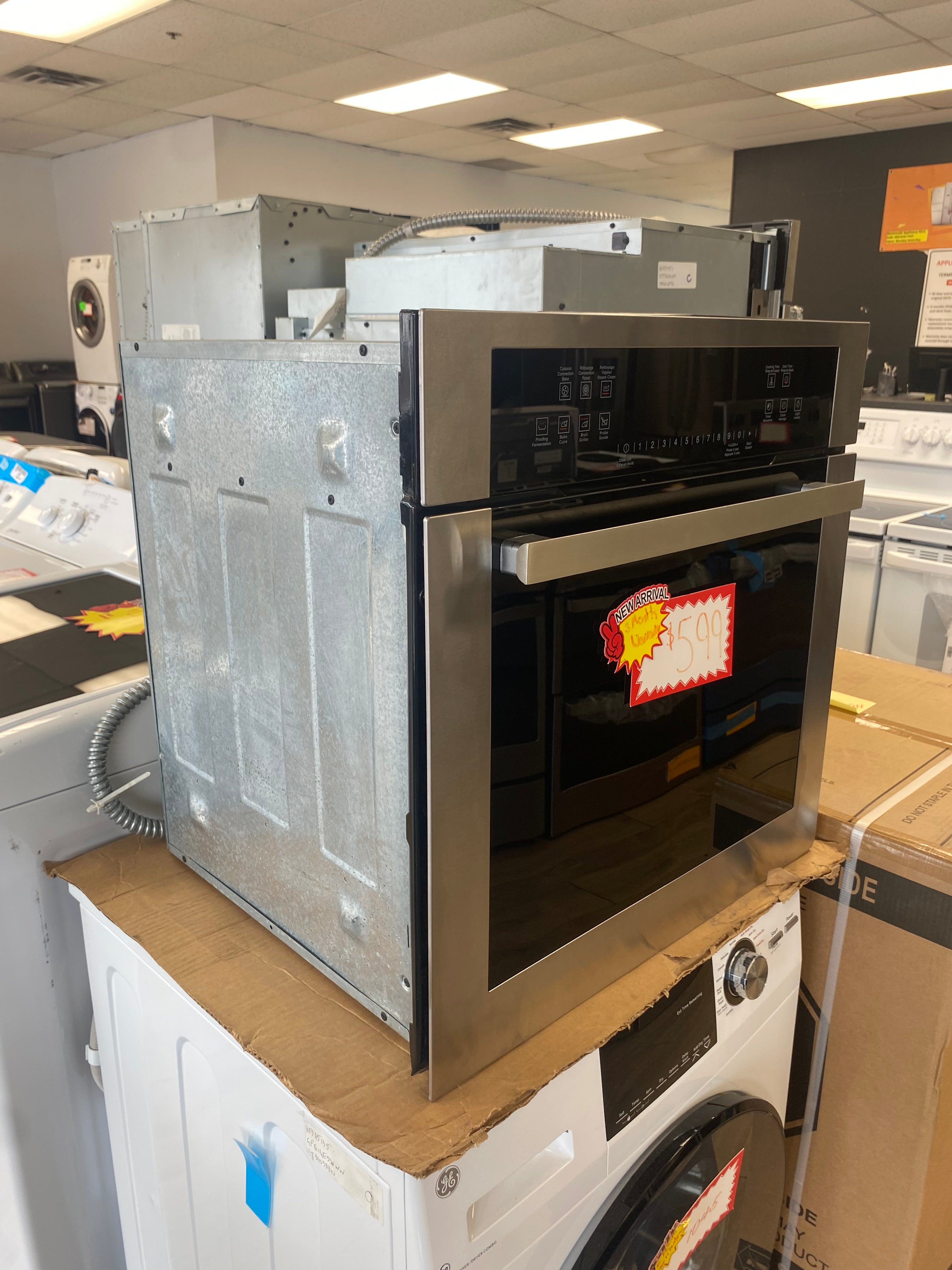 24” Wall Oven Stainless,
