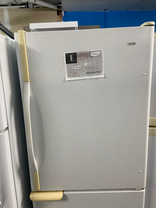 30” White Kenmore 596.63822200 Refrigerator with warranty