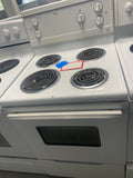 Roper Apartment size(24”) coil top stove, REE22303, “Refurbished”, 3 Months Warranty