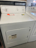 Kenmore white dryer, “Refurbished”, 3 Months Warranty.