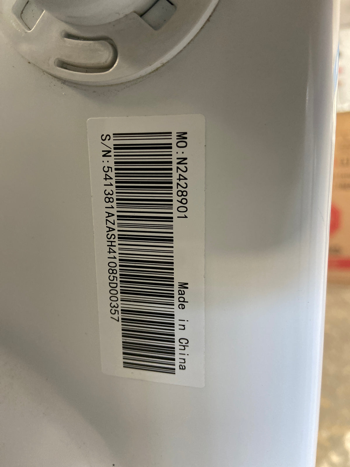 Midea Front Load washer, white, He (high efficiency marked), energy star certified, “Used”, 3 Months Warranty