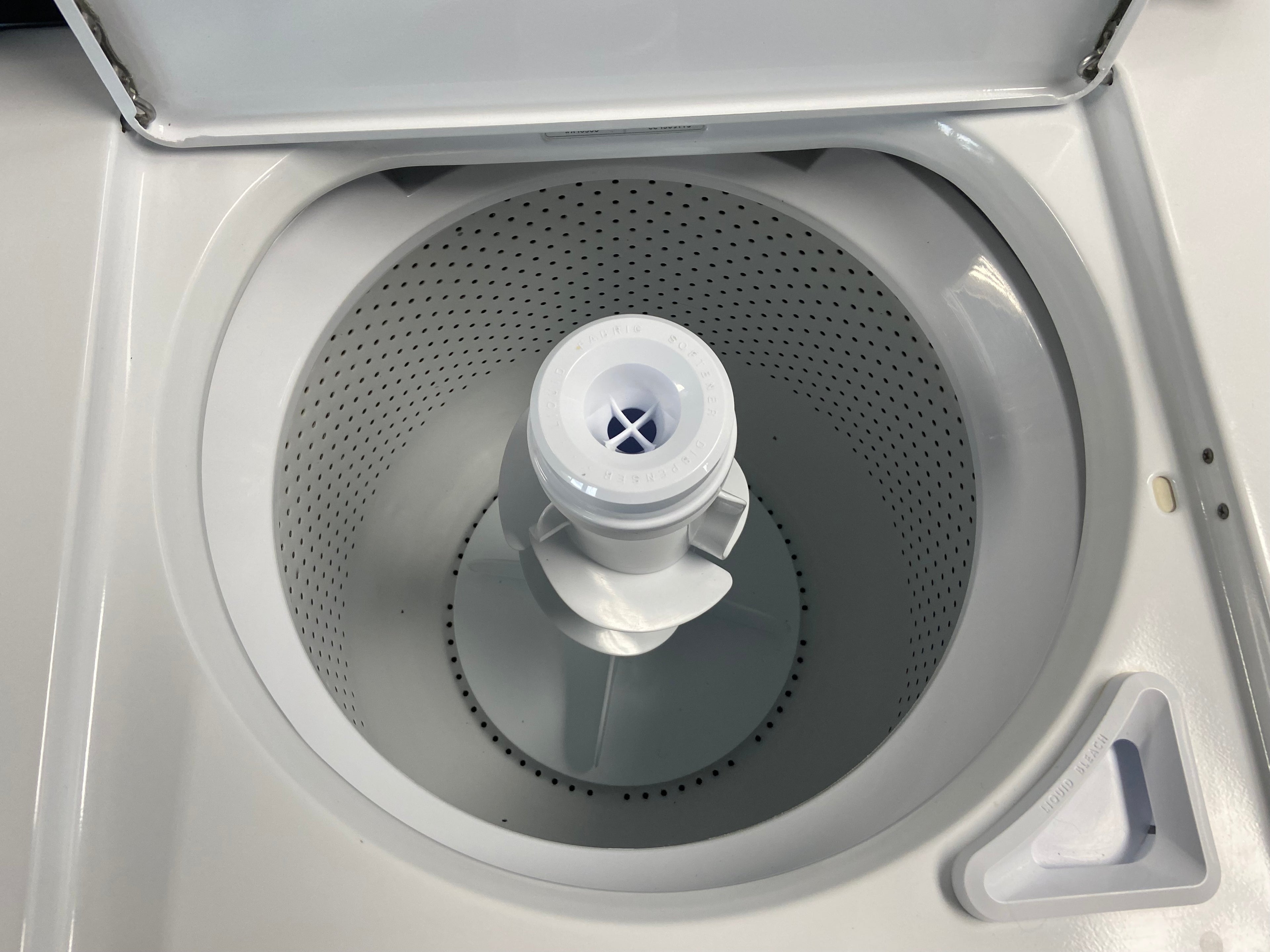 White Whirlpool WX46500 Top Load Washer (Refurbished)