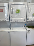 White GE 27” Laundry Center