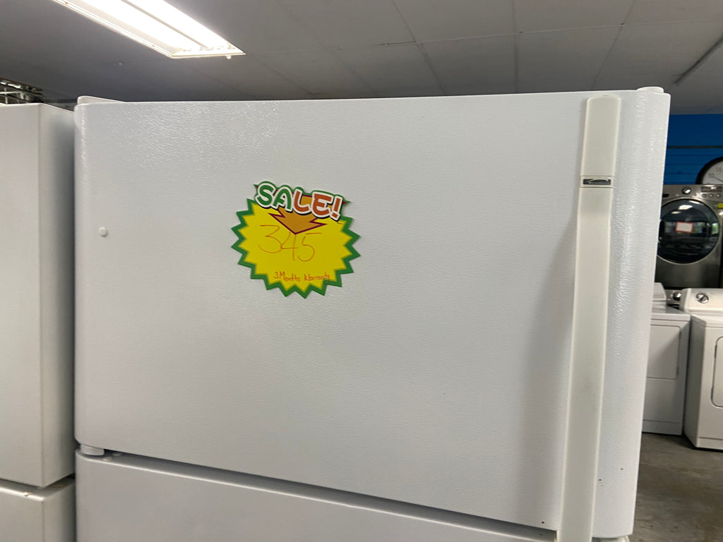 White 30” Kenmore 970-408821 Fridge (Refurbished)