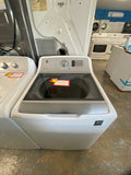 White 27” GE GTW680MM1WS Top Load Washer (Used)