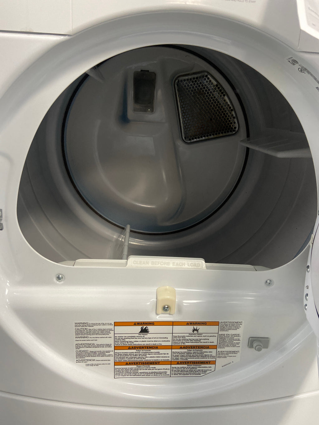 Amana Stackable Electric Dryer - White (YNED7300WW1)