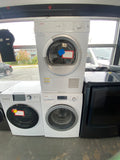 White 24” Bosch WTV76100C/WAP24201UC Washer And Dryer Set (Refurbished)