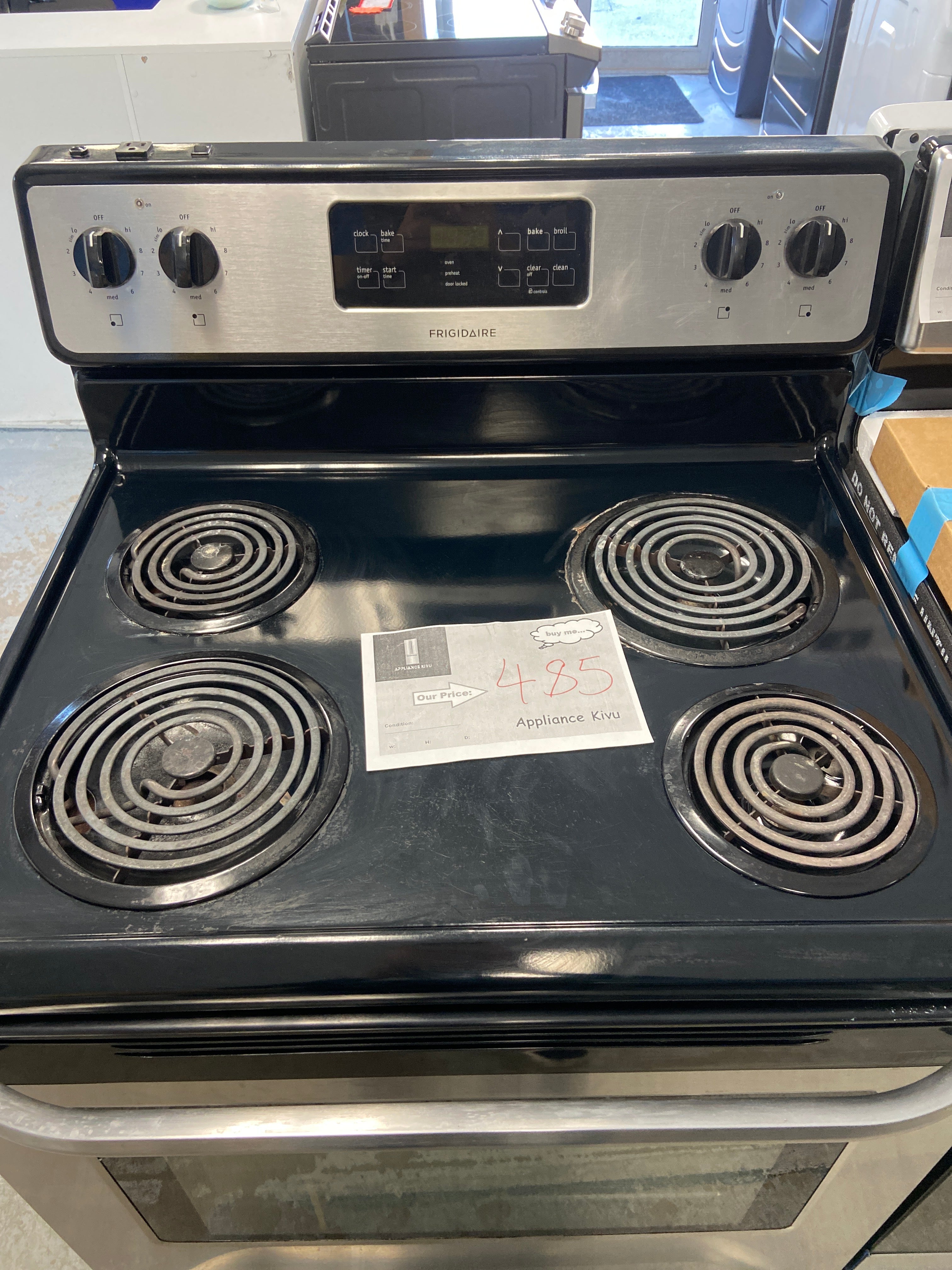 Frigidaire 30" Electric Freestanding Range with Storage Drawer Stainless Steel - CFEF3046LSH