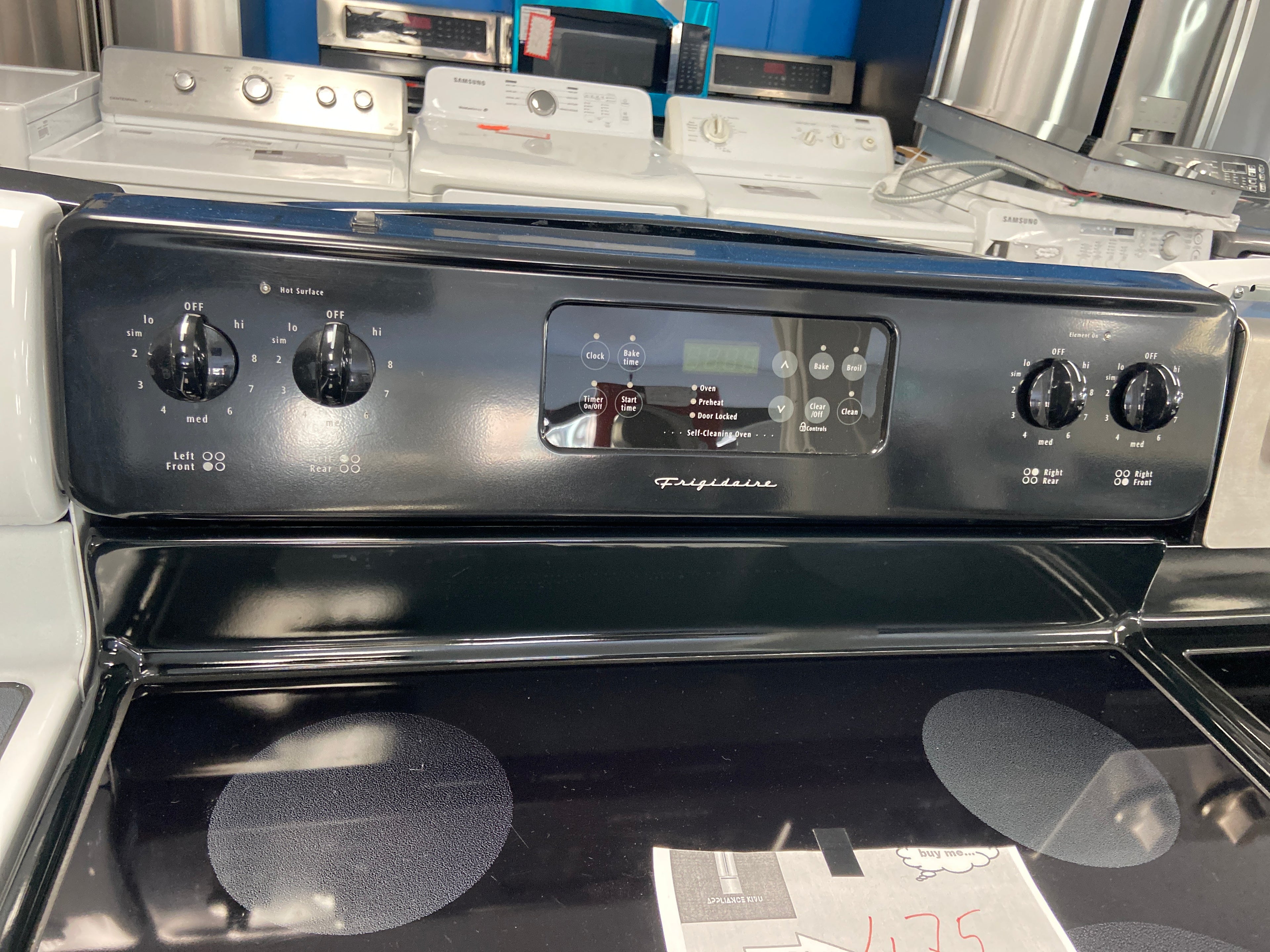 Frigidaire 30" Electric Freestanding Range with Storage Drawer Black - CFEF366GBD