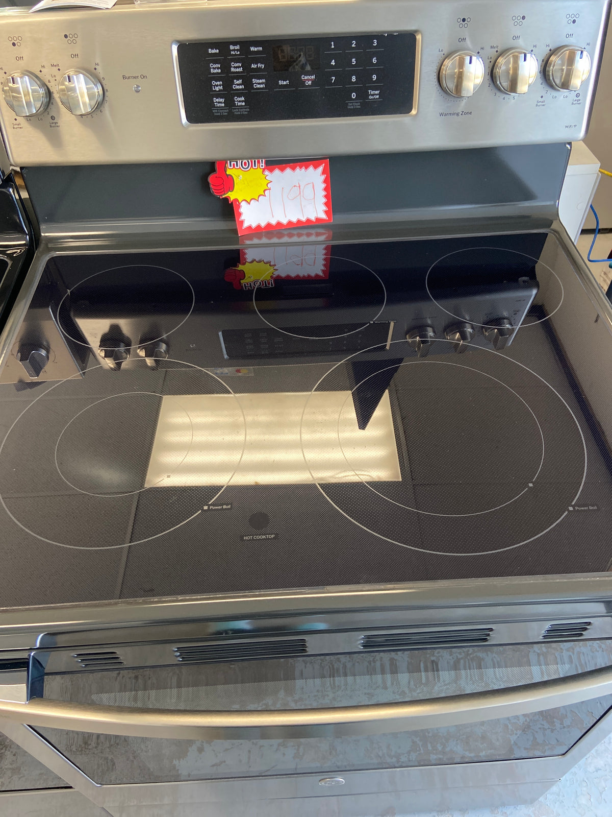 GE profile stainless stove, PCB900YV1FS, “Brand New”, 6 Months Warranty.