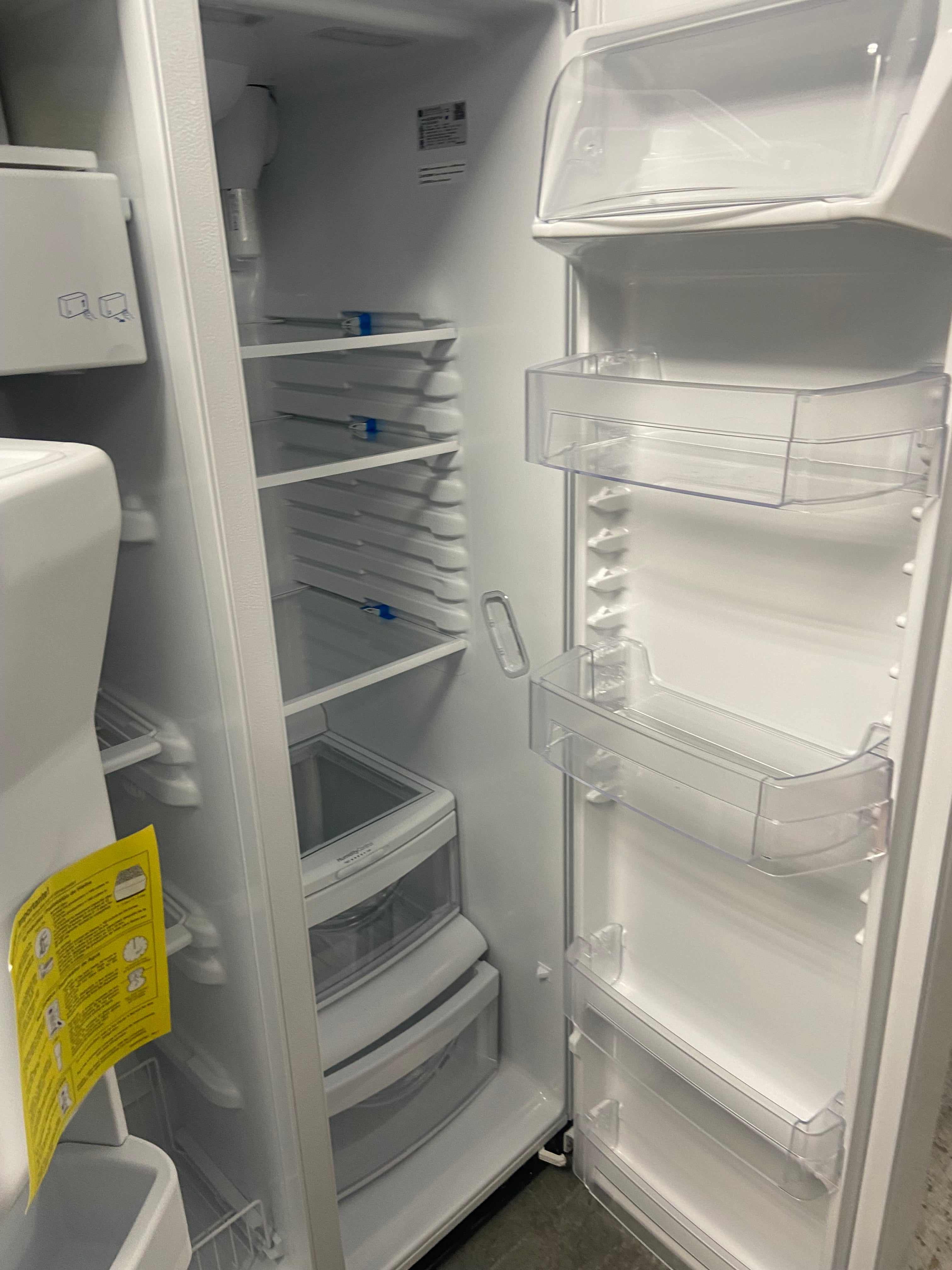 GE side by side fridge
