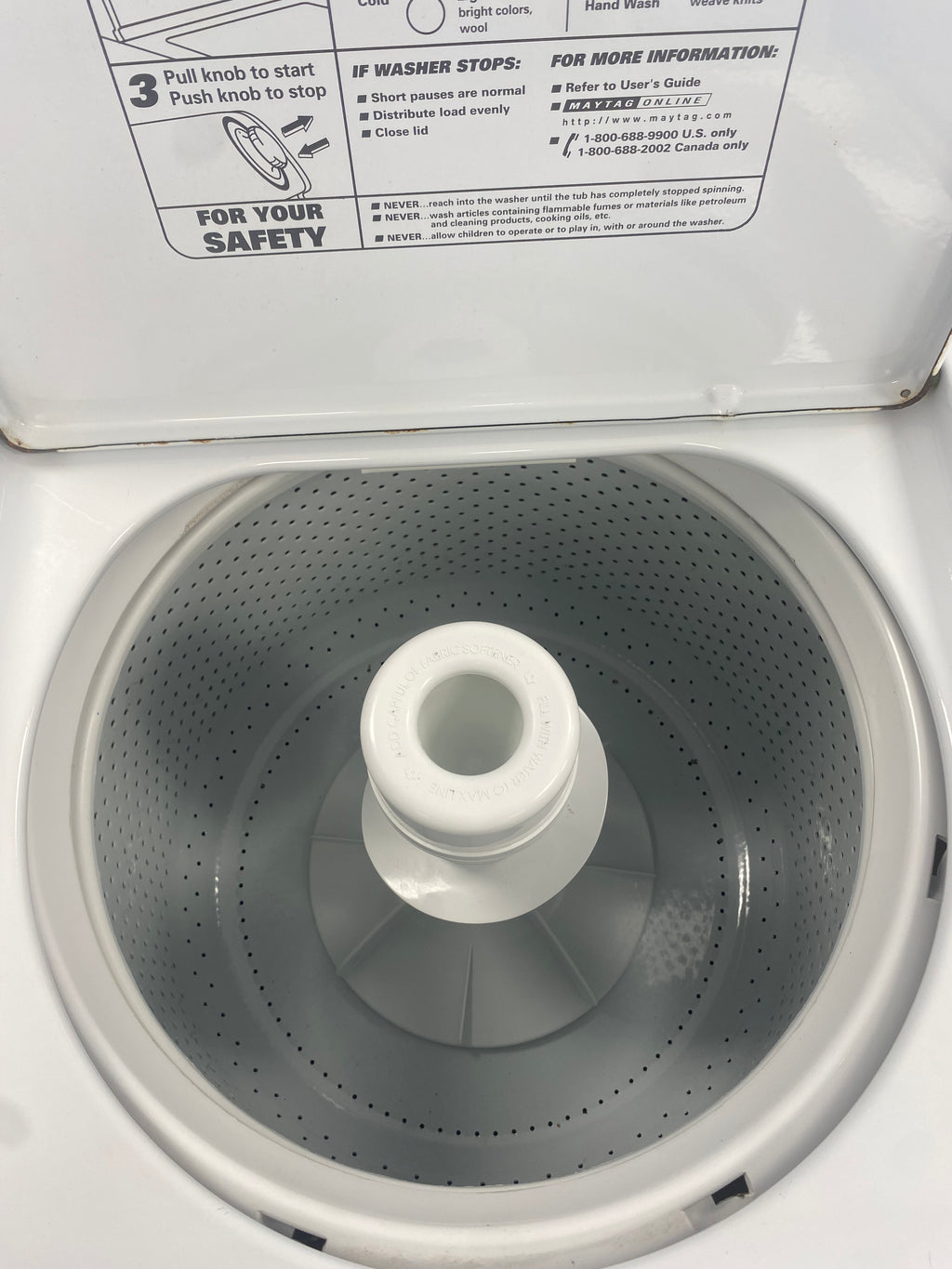 Maytag Top Load Washer