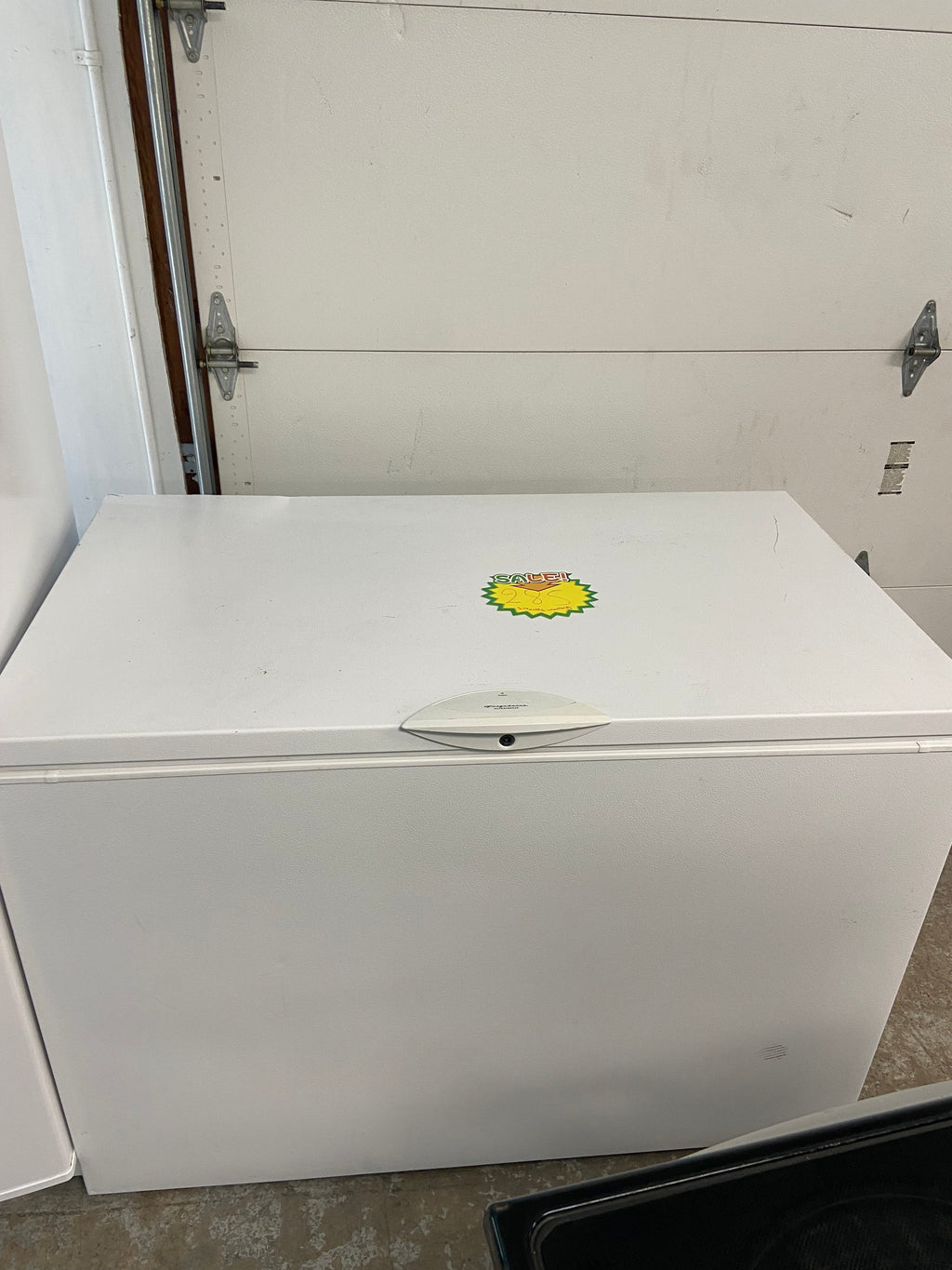 White Frigidaire Chest Freezer (Used)