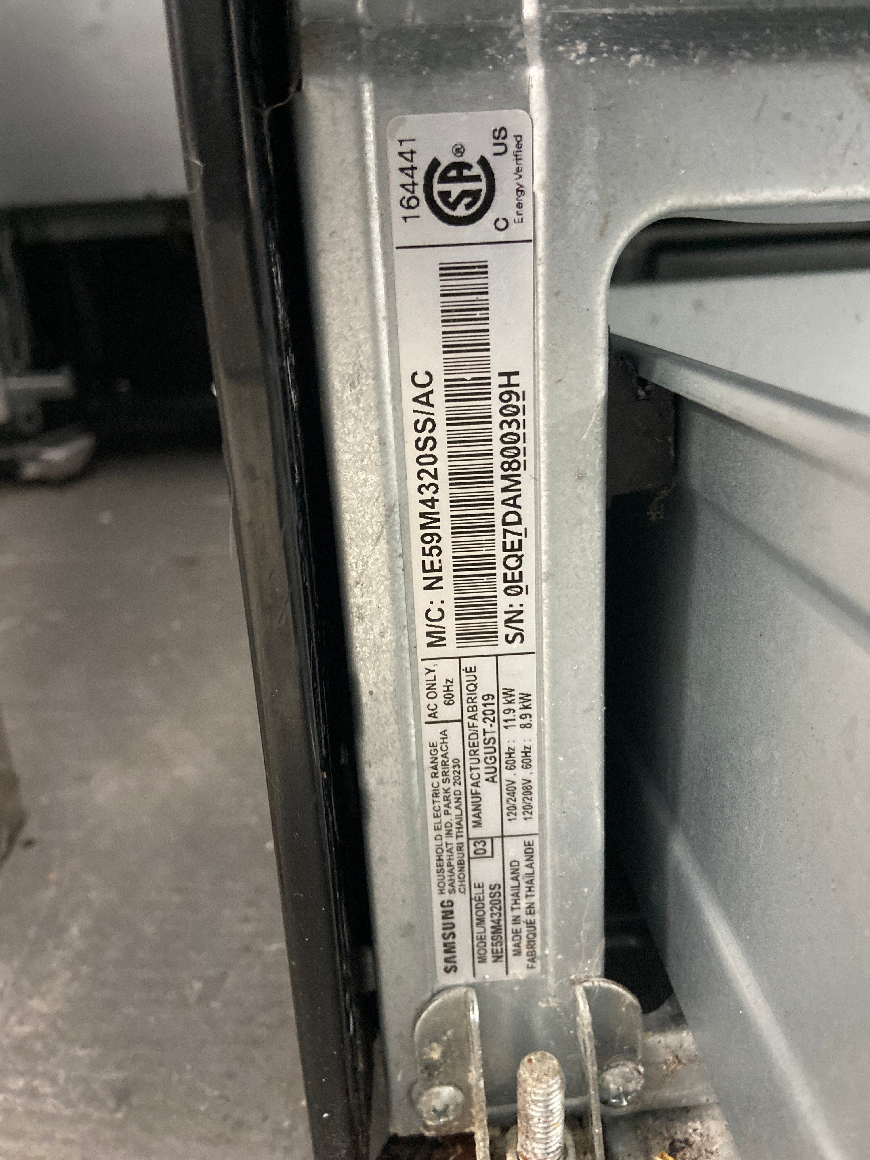 Samsung 30" Electric Freestanding Range with Storage Drawer Stainless Steel - NE59M4320SS