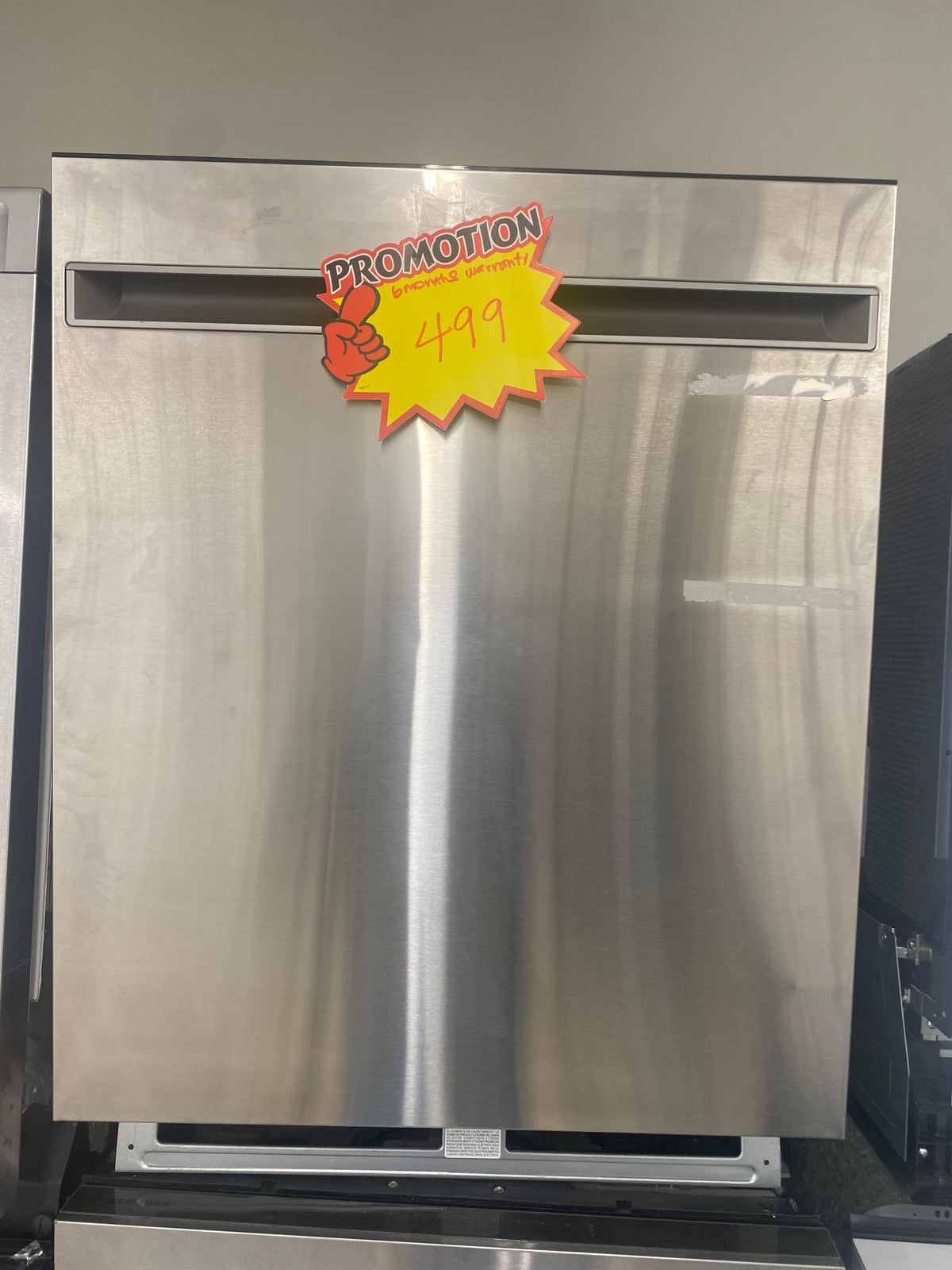 24" GE Built-In Stainless Dishwasher. "Brand New-Open Box"