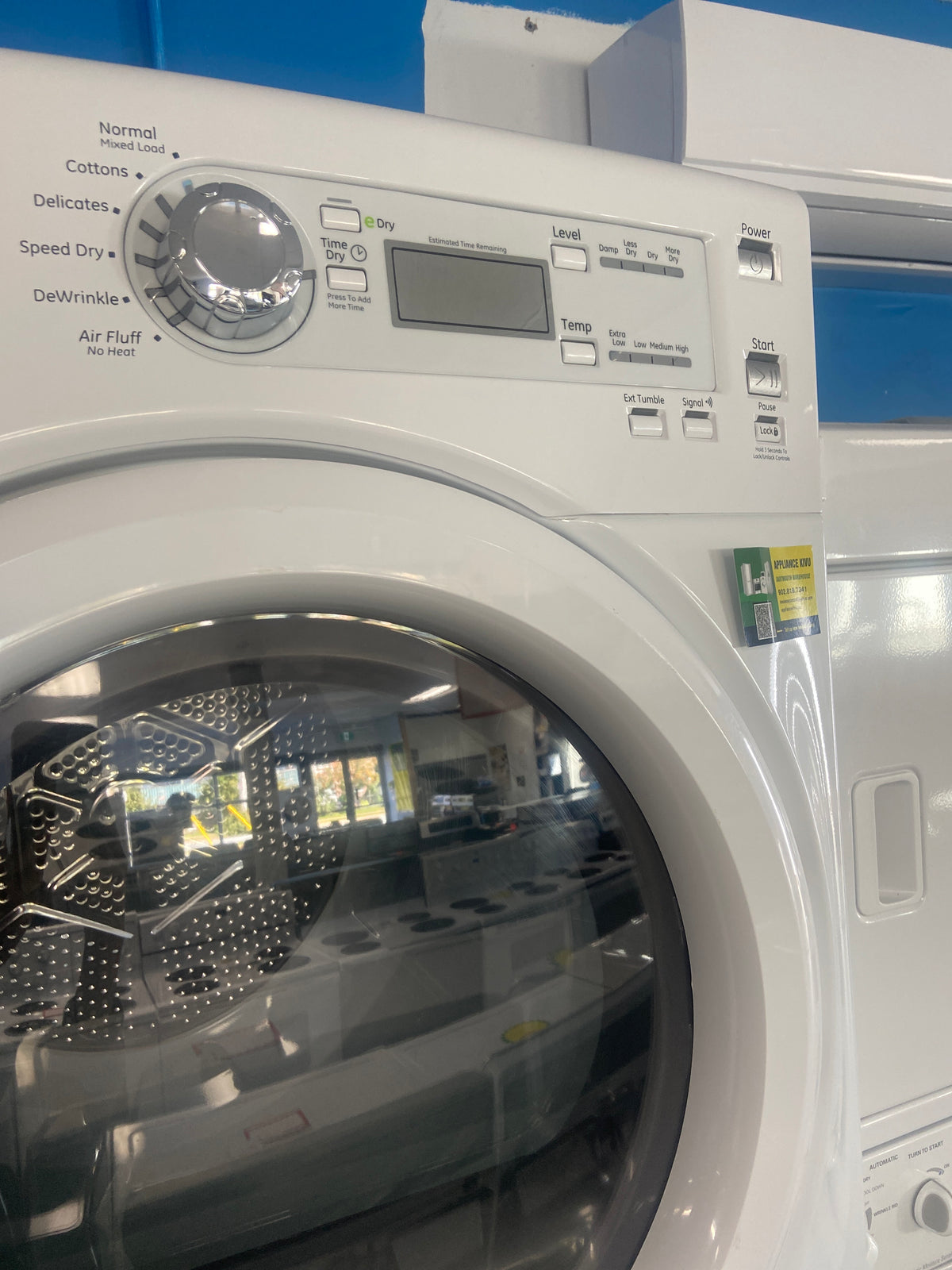 GE washer and dryer set, GFWN1100DOWW / GFMN110ED2WW, “Refurbished”, 3 Months warranty