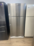 Moffat Top-Freezer 18-cu.ft. Refrigerator - Stainless Steel
