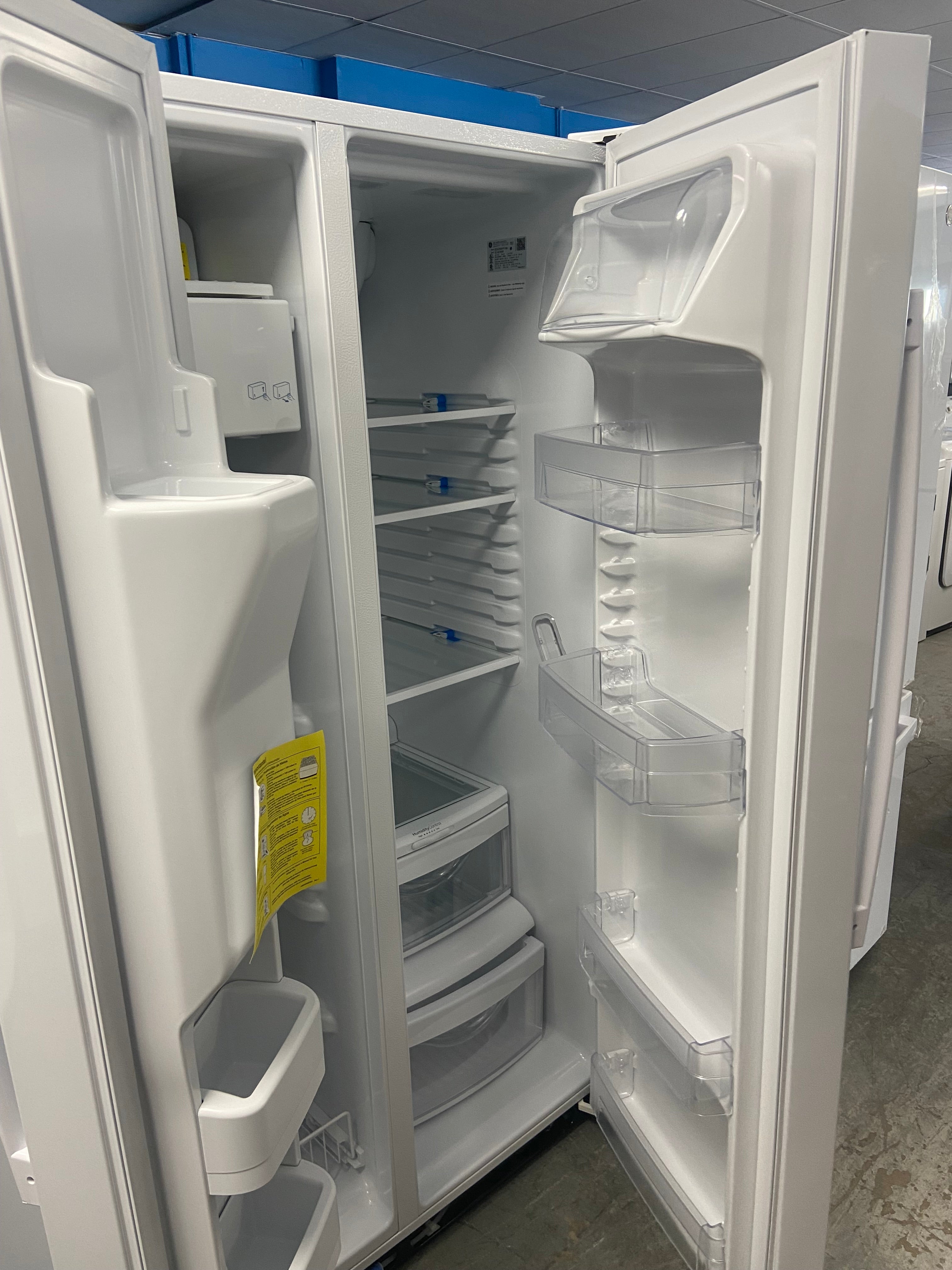 GE side by side fridge