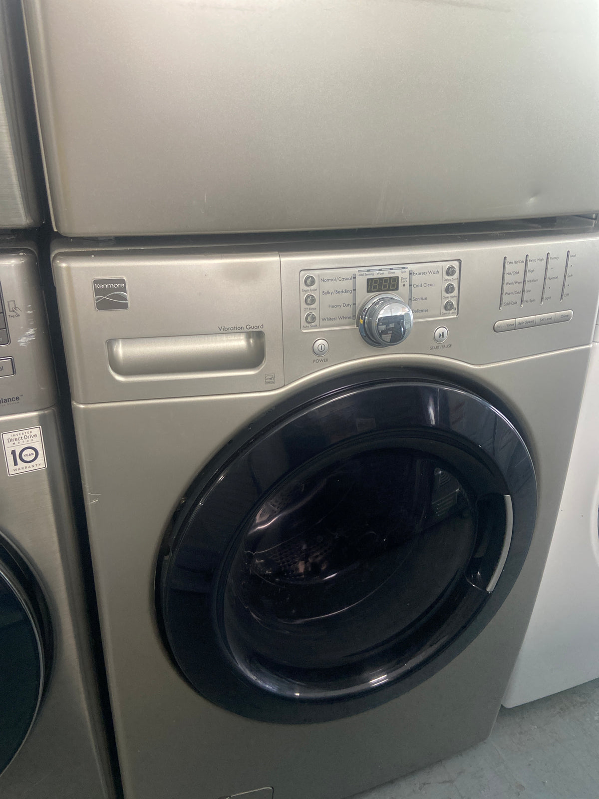 Kenmore washer and dryer set, 796. 40277900 / 796.80277900, “Refurbished”, 3 Months Warranty.
