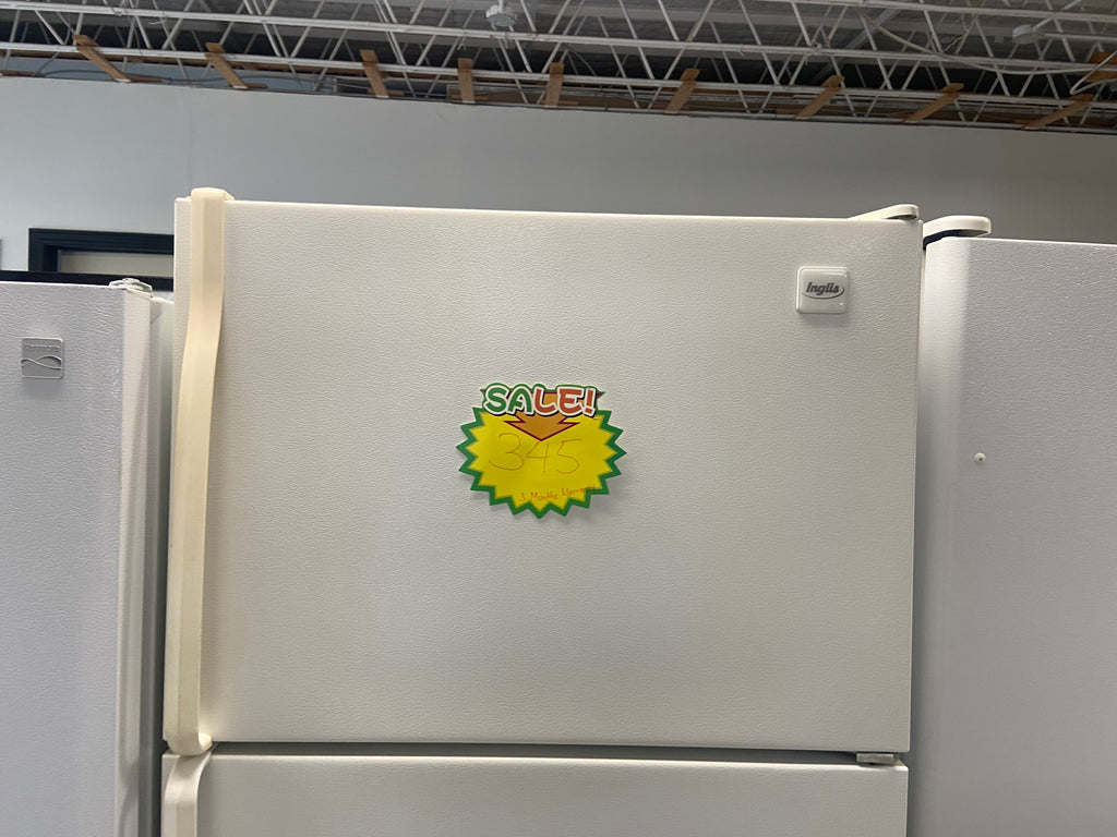 White 30” Inglis IMT186302 Fridge (Refurbished)