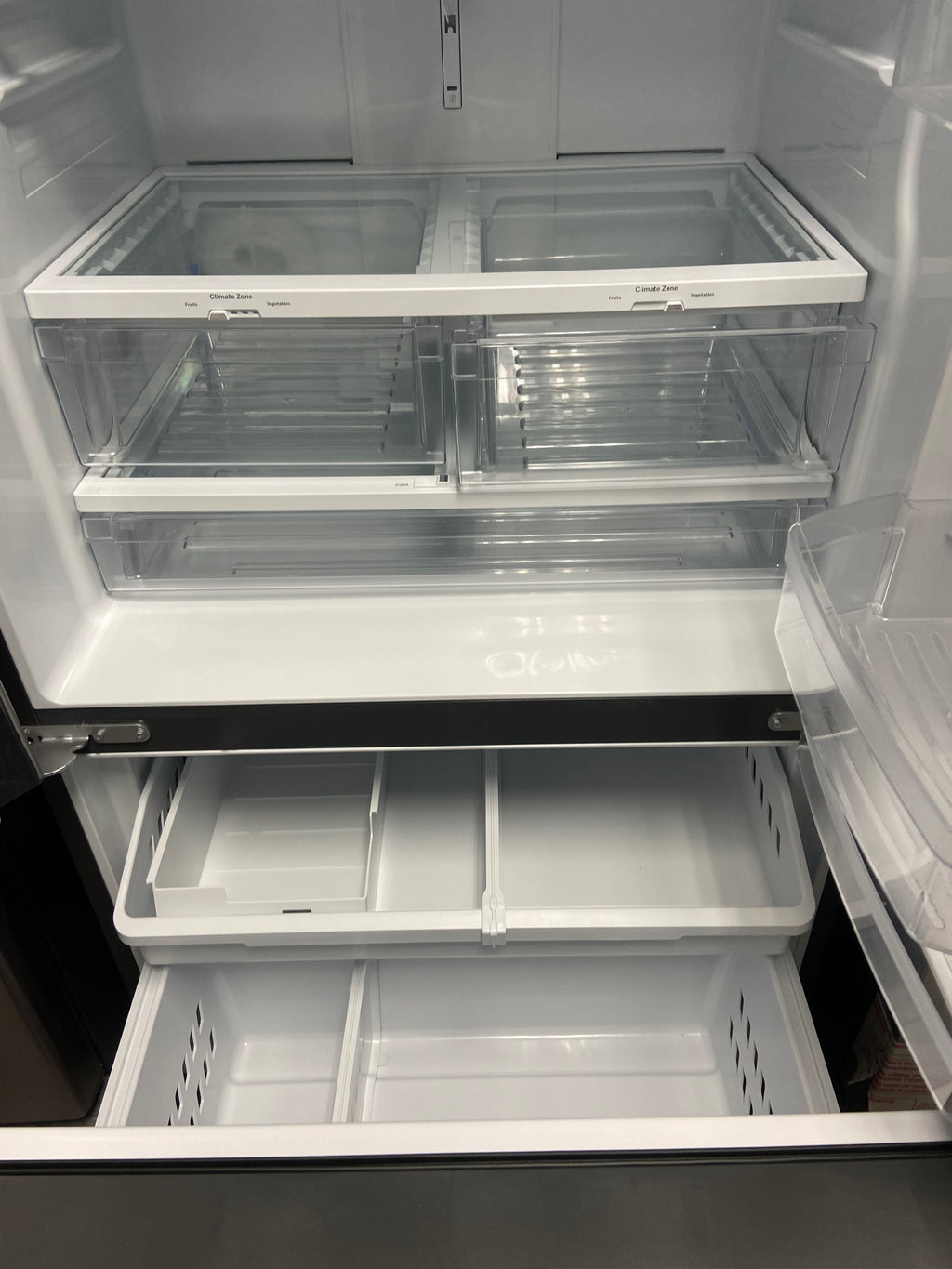 GE double door Stainless Fridge