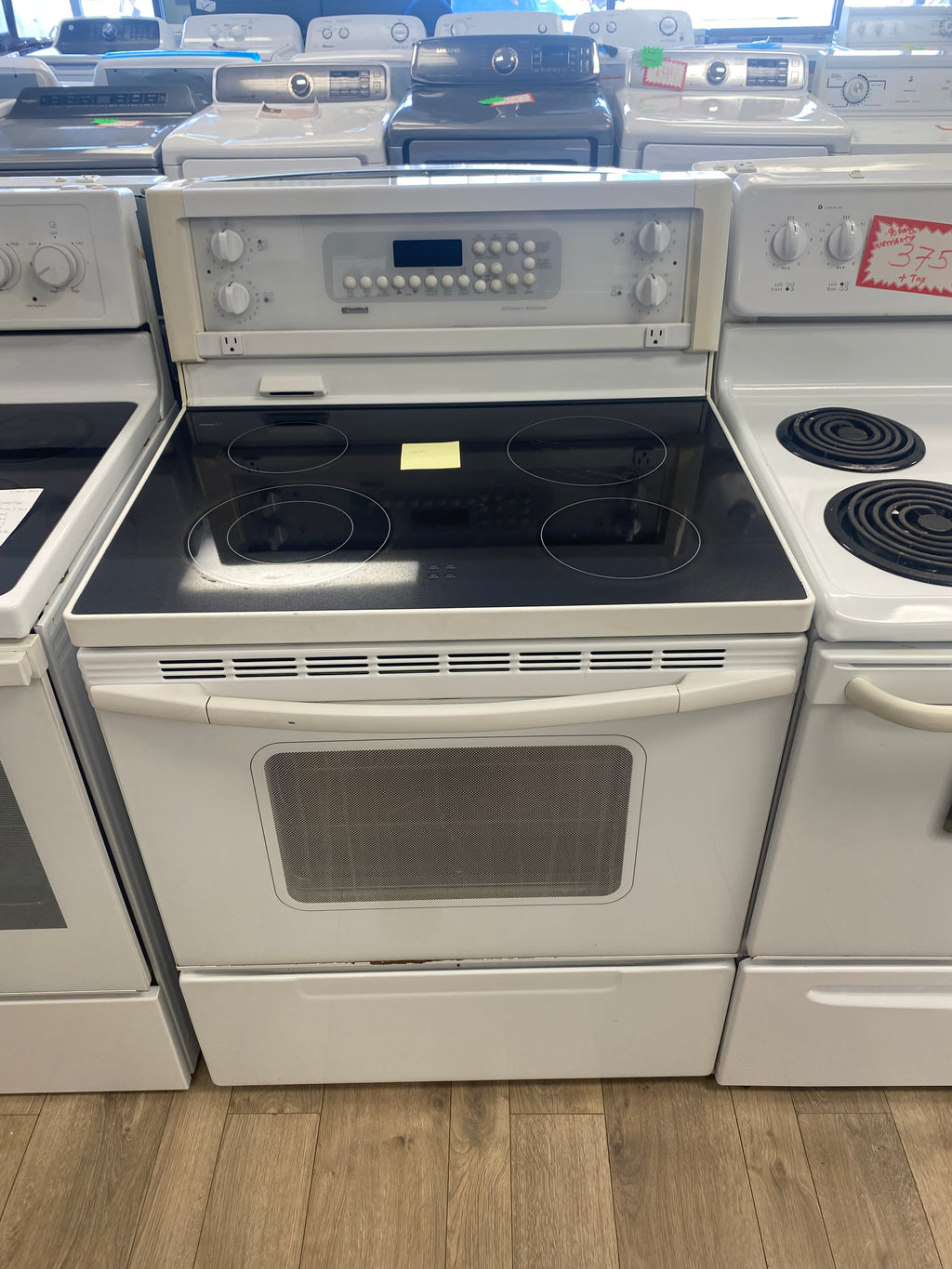 Kenmore 30” Glass Top Stove