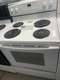 Amana coil top stove, YACR4303MFW5,  “Refurbished”, 3 Months Warranty