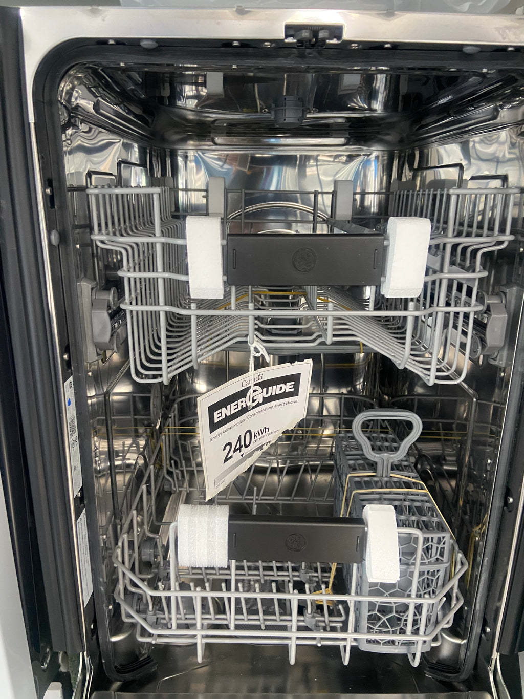 GE Stainless Built-in 18" Dishwasher "Scratch and Dent"