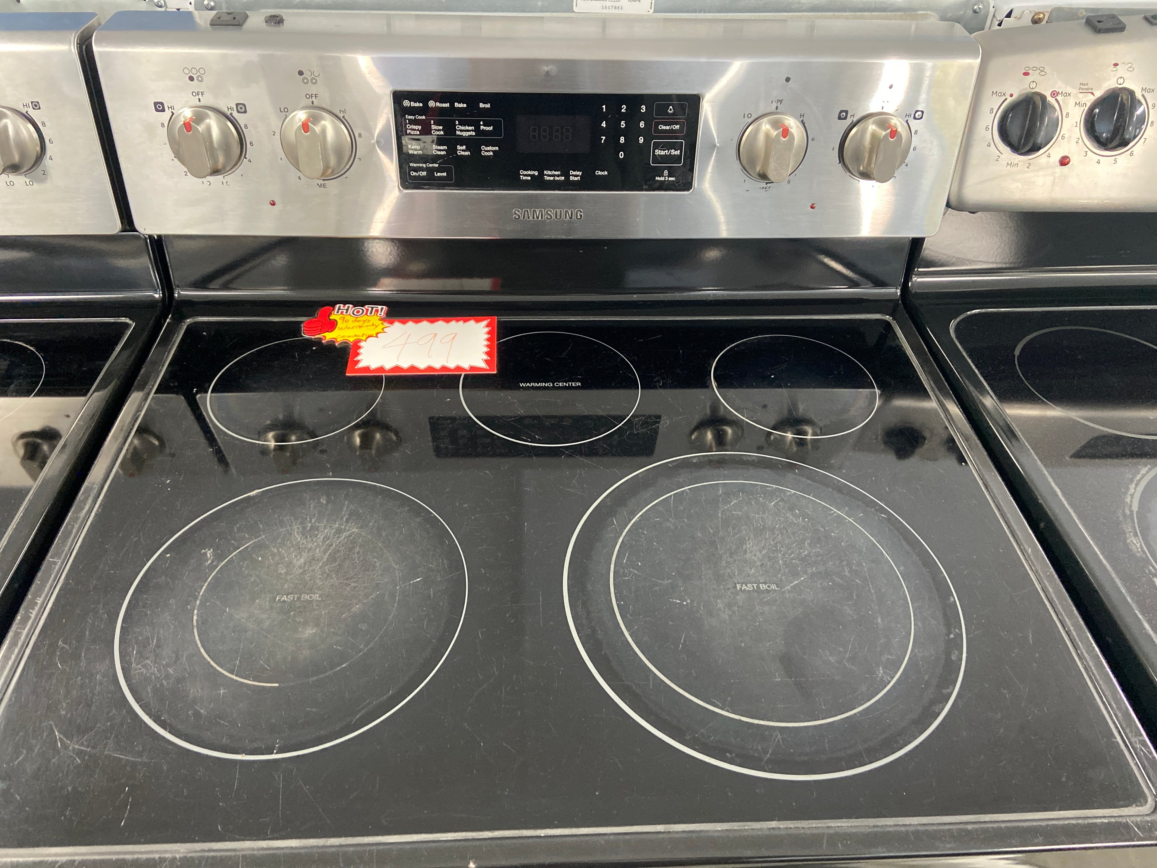 Samsung 30" Electric Freestanding Range with Storage Drawer Stainless Steel - NE595R0ABSR