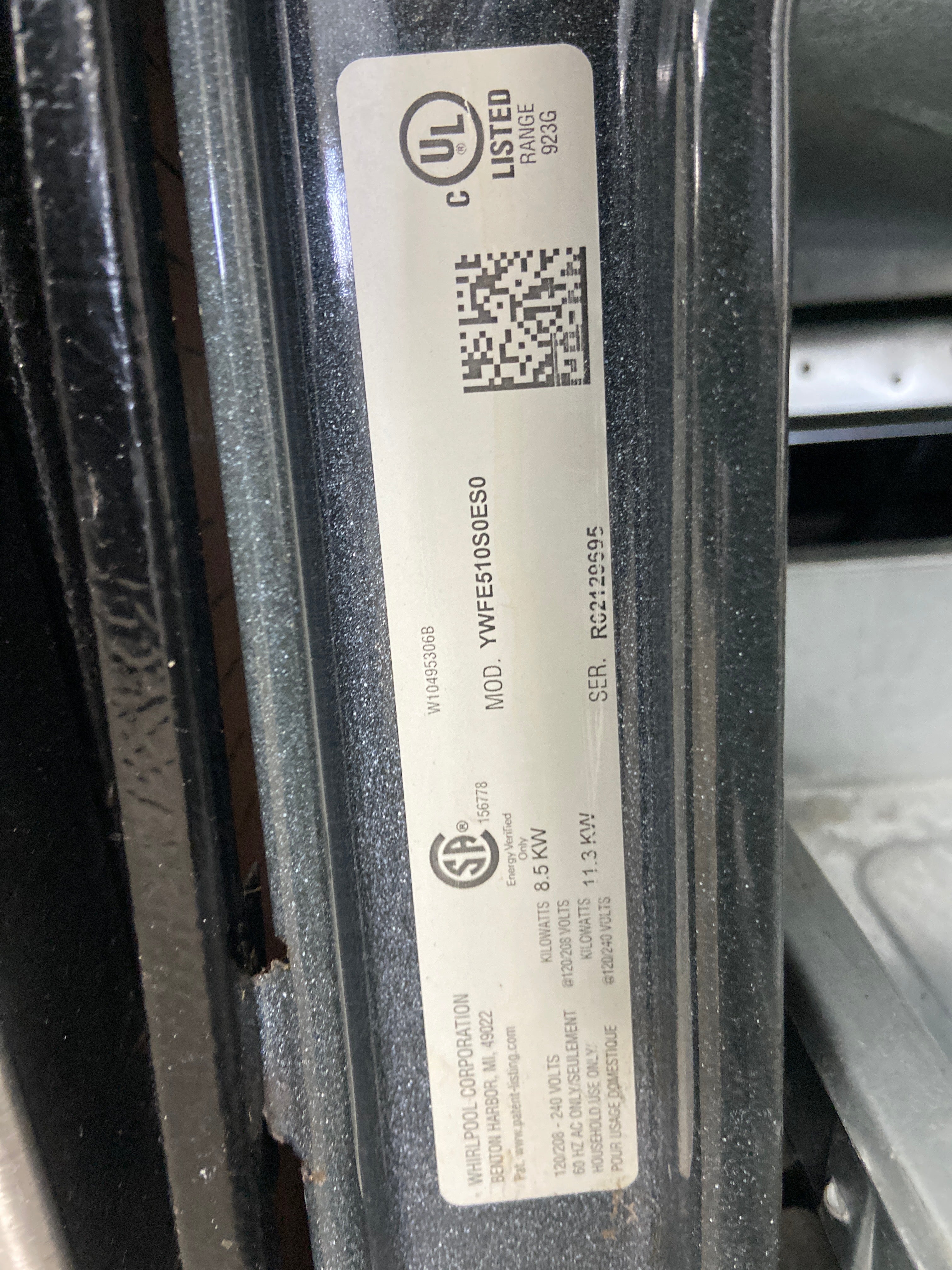 Whirlpool 30" Freestanding Electric Range - Stainless Steel (YWFE510S0ES0)