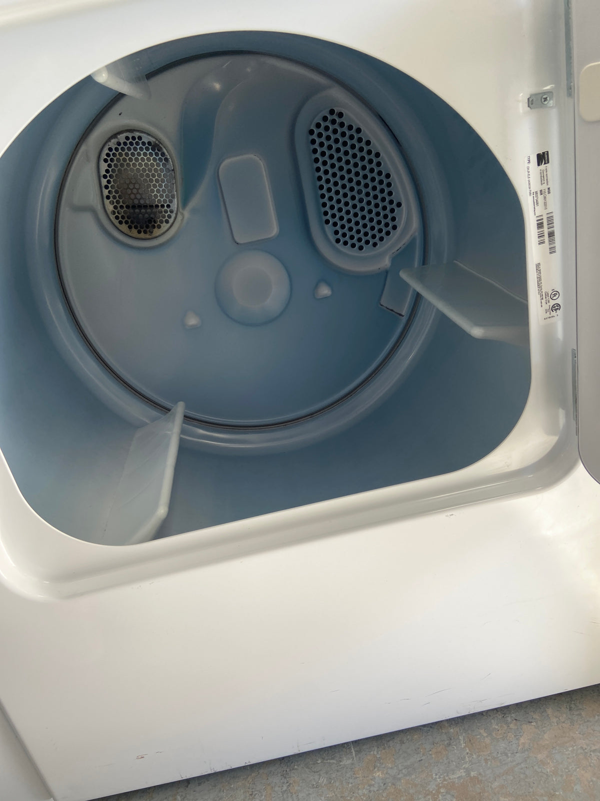 Kenmore white dryer, “Refurbished”, 3 Months Warranty