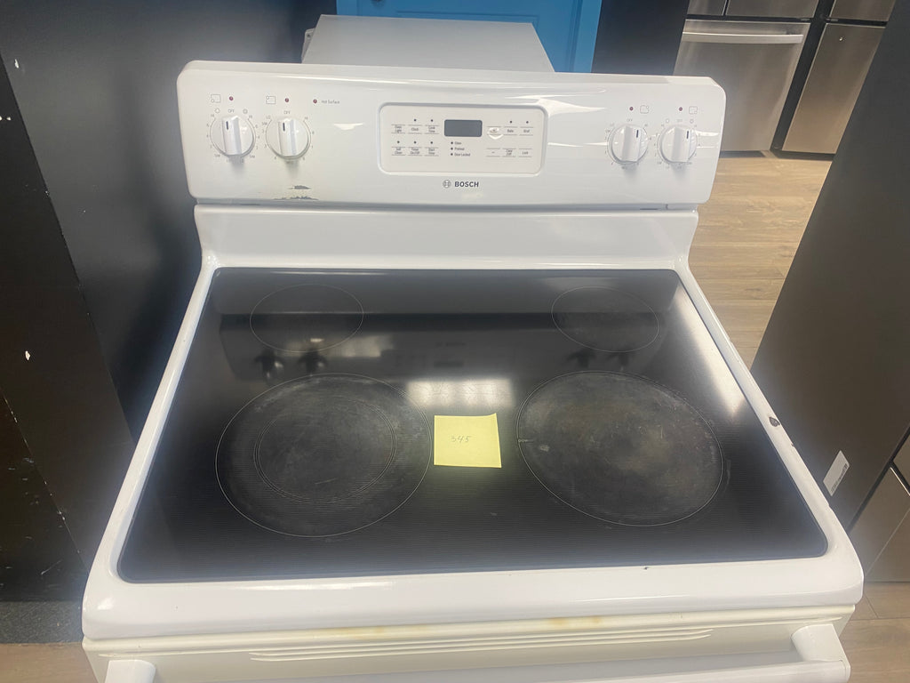 Bosch 30” glass top stove