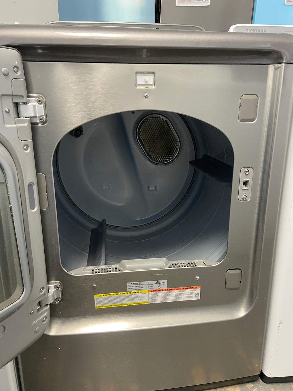Samsung DV45H7400EP - DV45H7400EP/AC Electric Dryer, 27 inch Width, Electric, 7.4 cu. ft. Capacity, Steam Clean, 4 Temperature Settings, Steel Drum