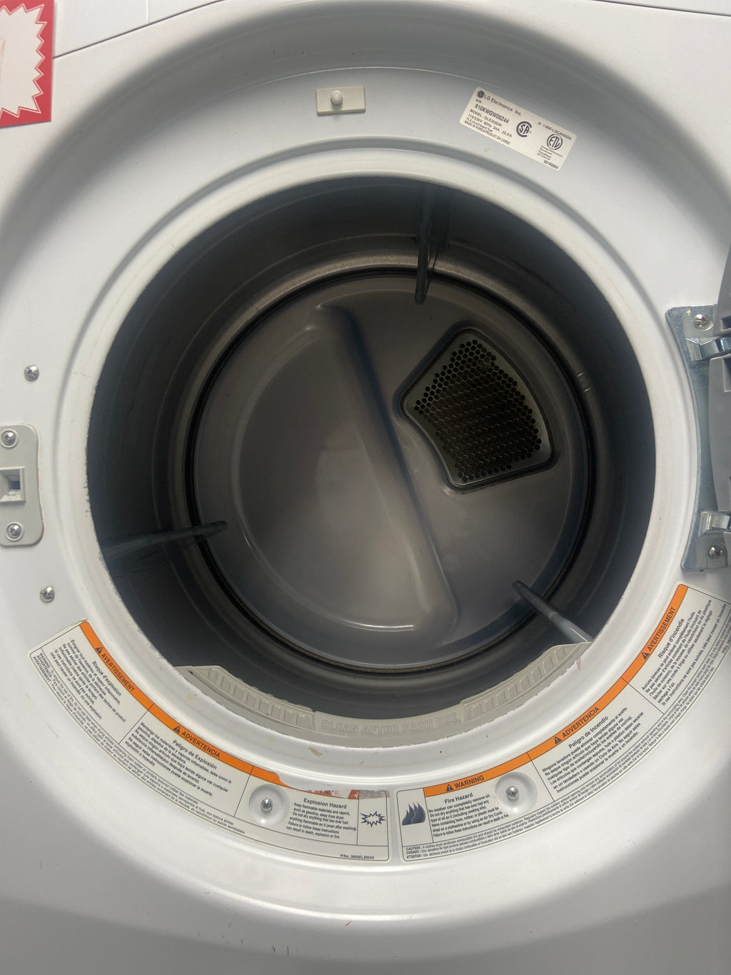 LG washer and dryer set, WM3050CW / DLE2050W,  “Refurbished”, 3Months Warranty