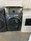 GE Profile PFQ97HSPV0DS All-in-One Washer Dryer Combo Electric Dryer, 28 inch Width, 5.5 cu. ft. Dryer Capacity, 5.5 cu. ft. Washer Capacity, 14 Dry Cycles, Steam Clean, 5 Temperature Settings, 12 Wash Cycles, 1,300 RPM Washer Spin Speed, Water Heater