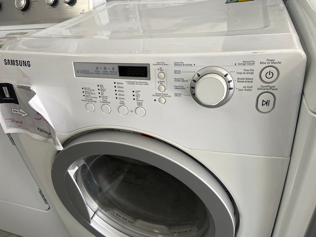 Samsung white dryer, “Refurbished”, 3 Months Warranty