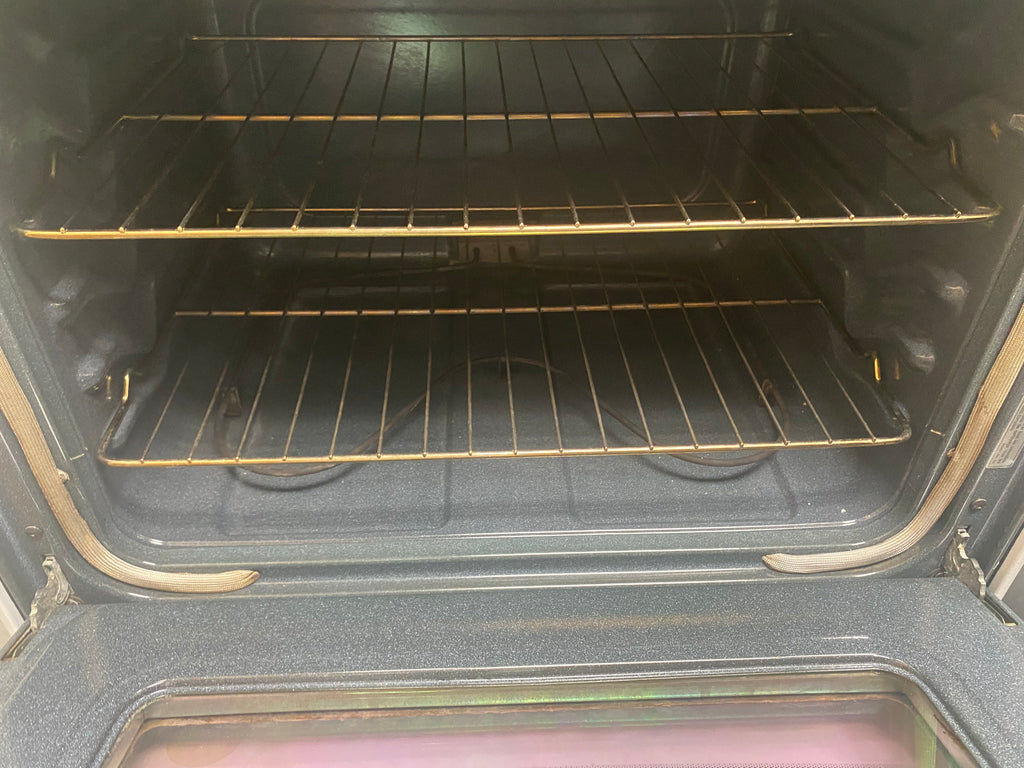 Whirlpool glass top stove "REFURBISHED" white