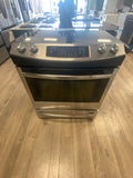 GE Slide in Glass top stove, "Refurbished" Stainless.