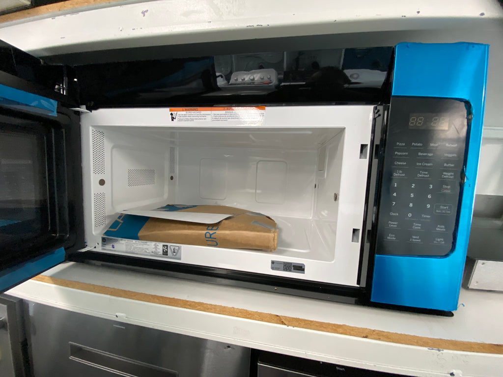 Stainless GE JVM2165SMSS Over The Range Microwave (Scratch and Dent)